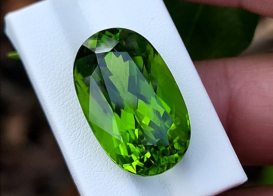29.86Carat Natural Peridot Gemstone-Origin Pakistan
