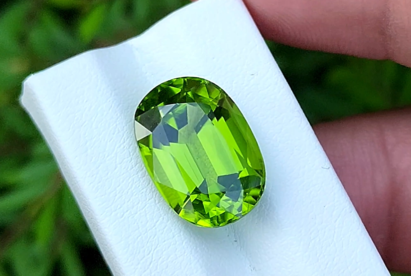12 Ct Natural Peridot from Pakistan | Genuine Gem