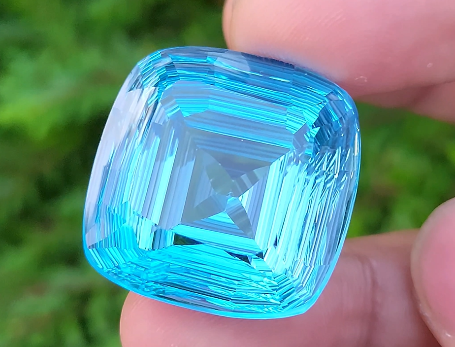98 Carat Natural Swiss Blue Topaz – Premium Quality Gemstone