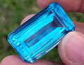 92 Carat Natural Swiss Blue Topaz – Premium Quality Gemstone