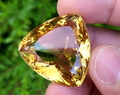 115 Carat Natural Brazilian Citrine – Untreated Golden Yellow Quartz Gemstone