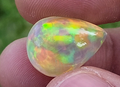 10 Carat Natural Ethiopian Multi-Fire Opal – Premium Gemstone