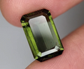 4.36 Carat Natural Faceted Moldavite Gemstone – Rare Green Crystal