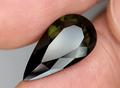5 Carat Natural Faceted Moldavite Gemstone – Rare Green Crystal