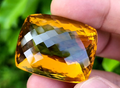 166 Carat Natural Madeira Citrine Faceted Gemstone– Large Loose Citrine Gemstone