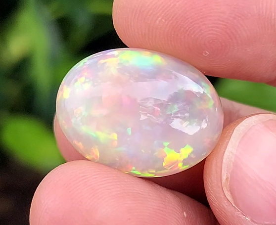 20 Carat Natural Ethiopian Multi-Fire Opal – Premium Gemstone