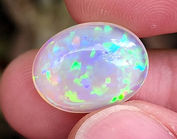 8.83 Carat Natural Ethiopian Multi-Fire Opal – Premium Gemstone