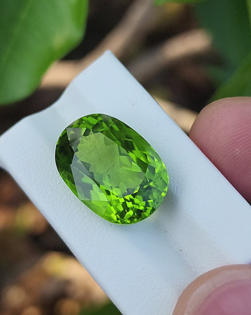 15.75 Carat Natural Peridot Gemstone – Pakistan Origin