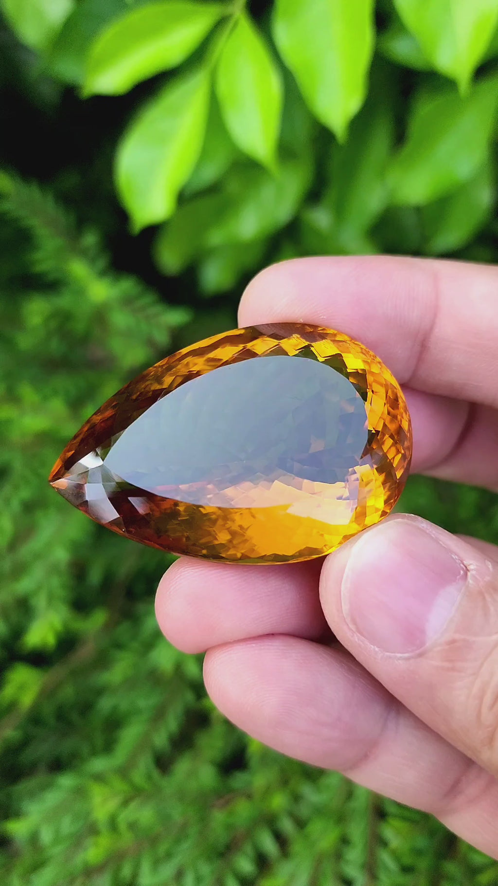 178 Carat Natural Madeira Citrine Faceted Gemstone– Large Loose Citrine Gemstone