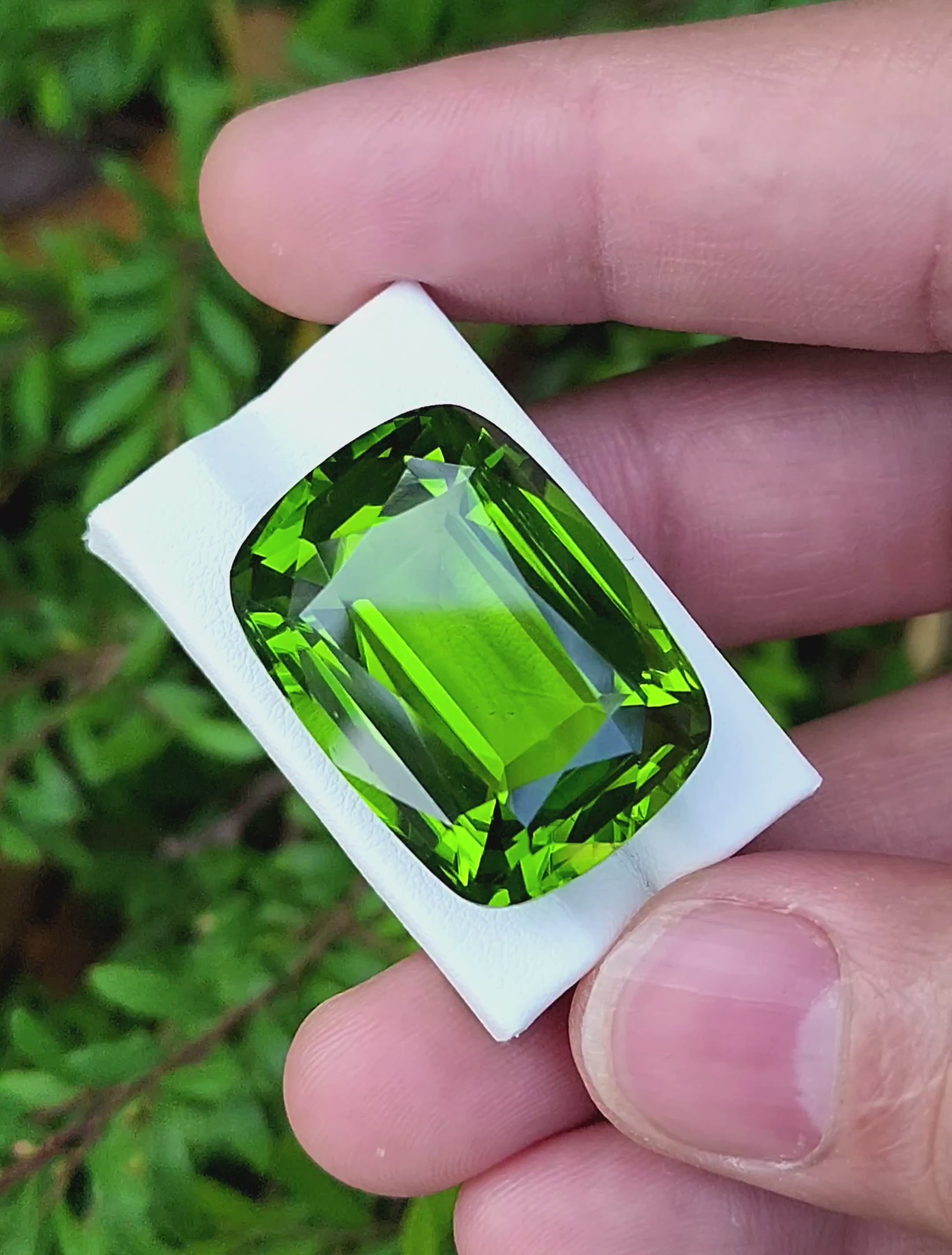 59.75 Ct Natural Peridot from Pakistan | Genuine Gem
