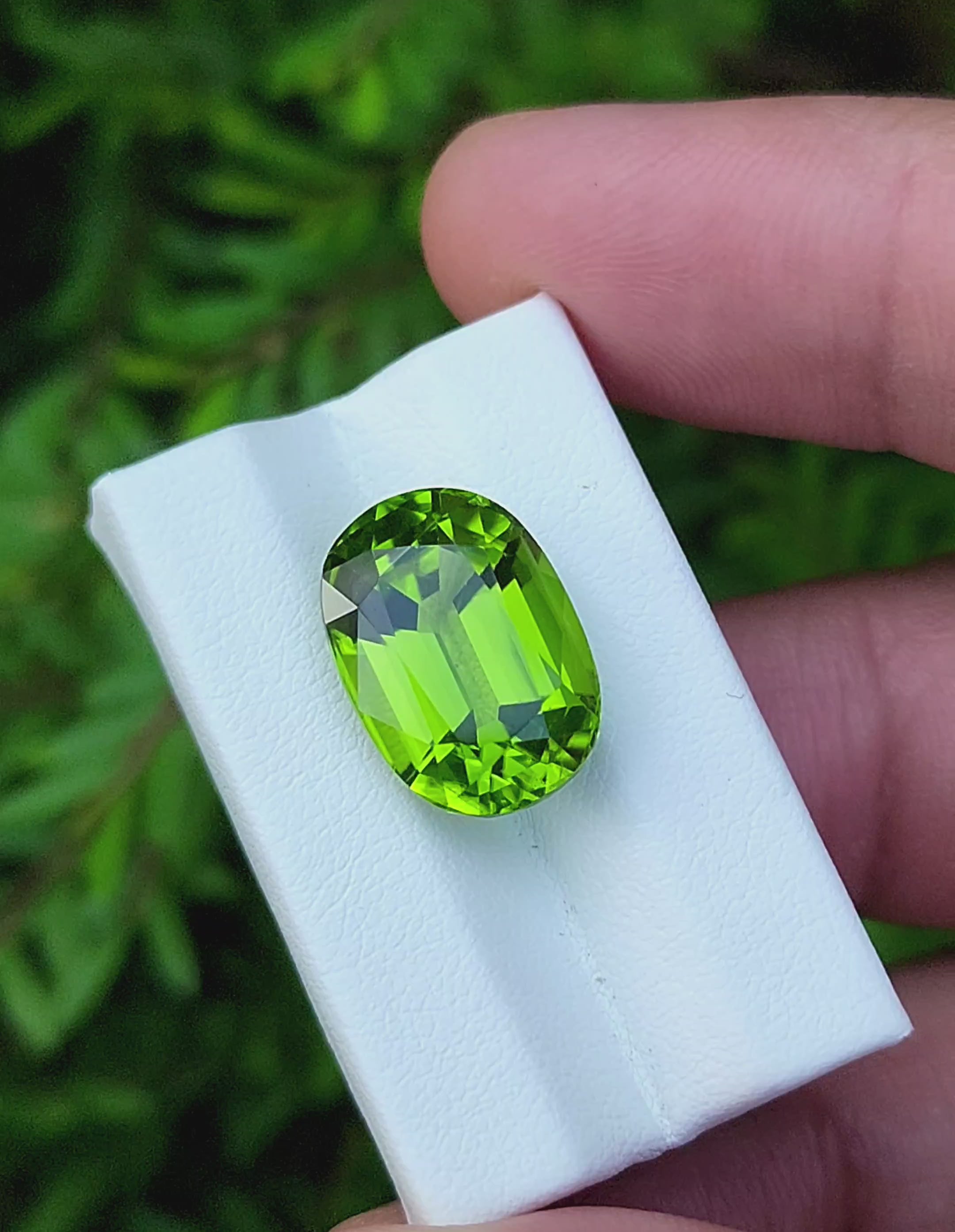 12 Ct Natural Peridot from Pakistan | Genuine Gem