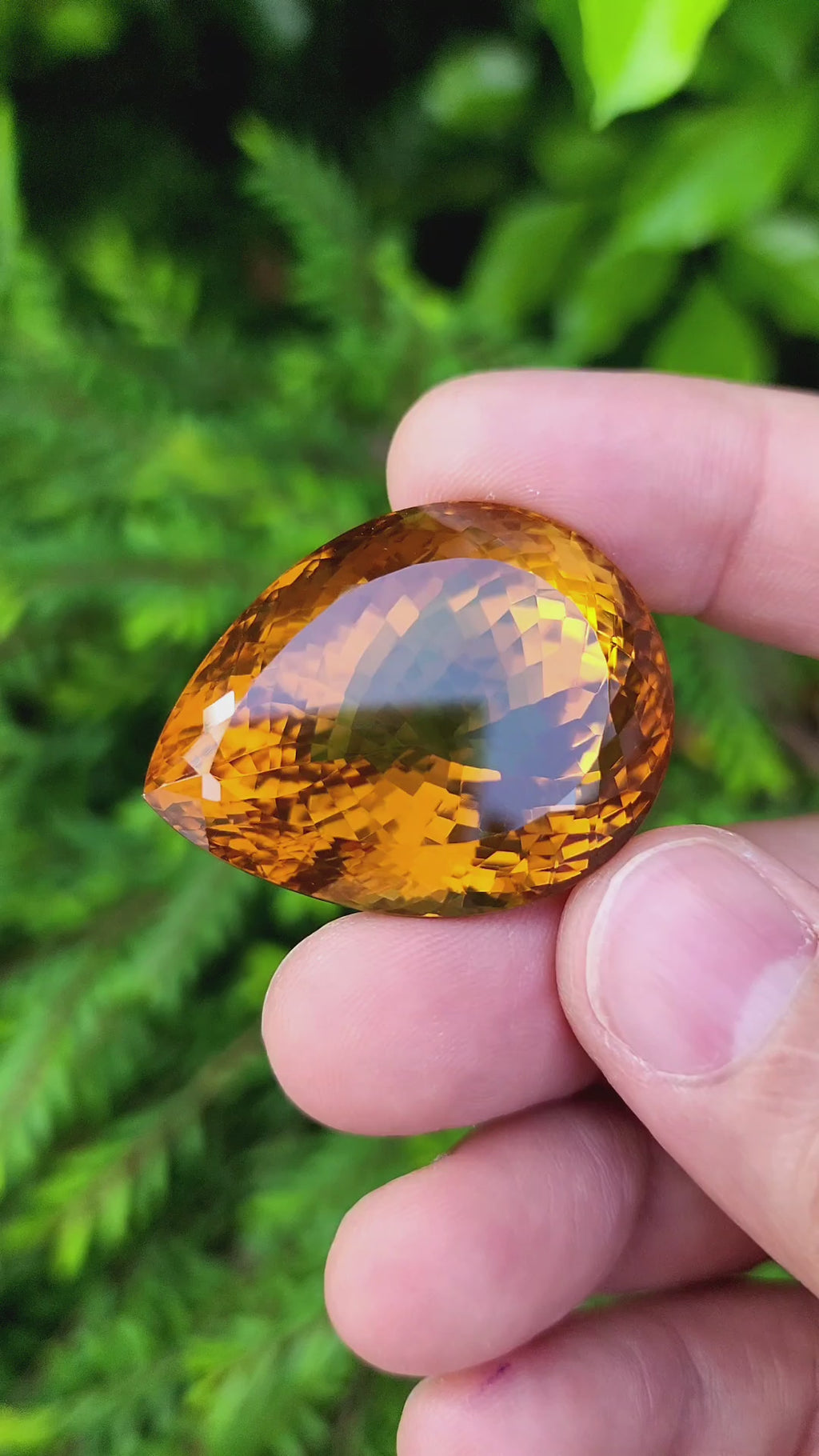 149 Carat Natural Madeira Citrine Faceted Gemstone– Large Loose Citrine Gemstone