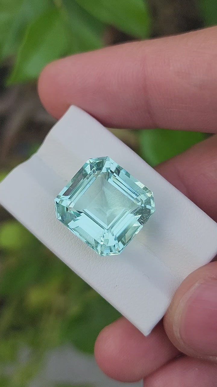 15.75 Carat Natural Aquamarine – Gemstone from Afghanistan