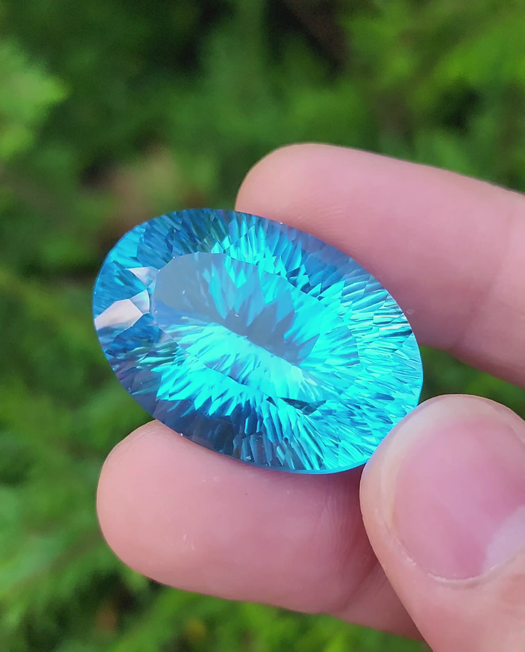 98 Carat Natural Swiss Blue Topaz – Premium Quality Gemstone