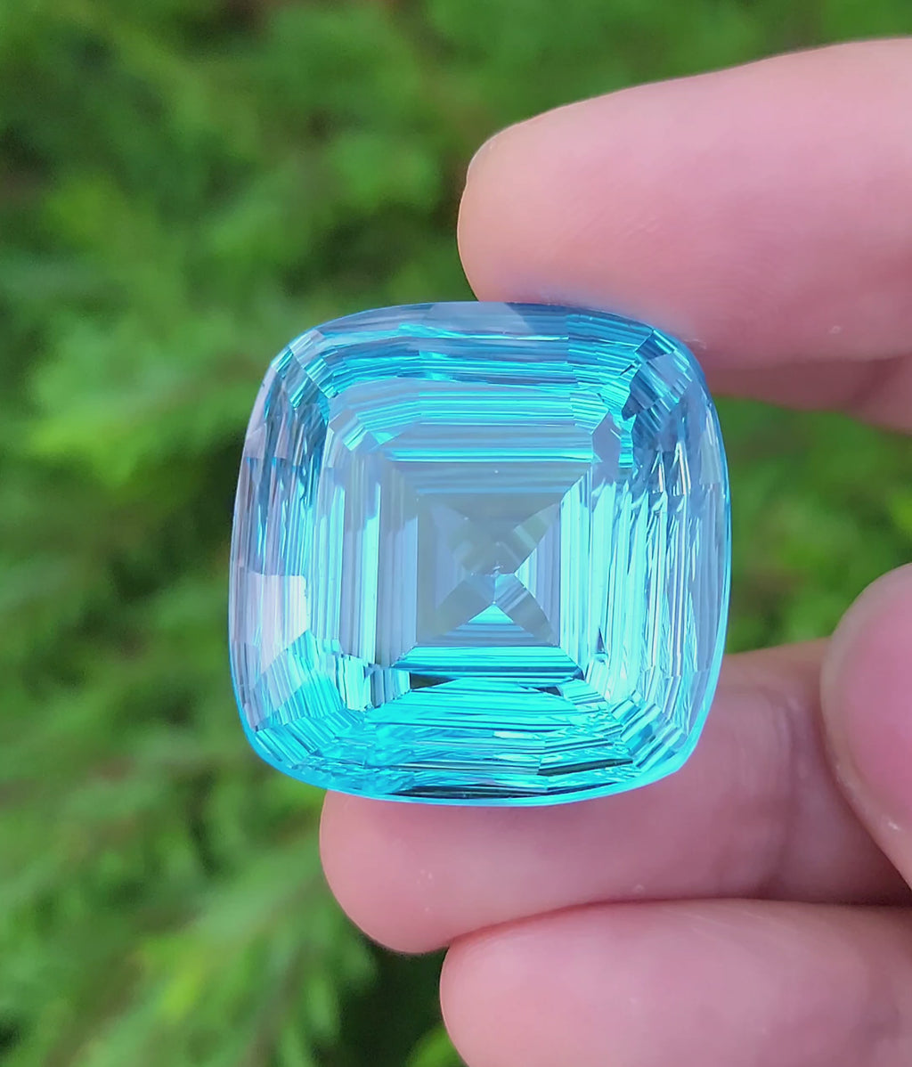 98 Carat Natural Swiss Blue Topaz – Premium Quality Gemstone