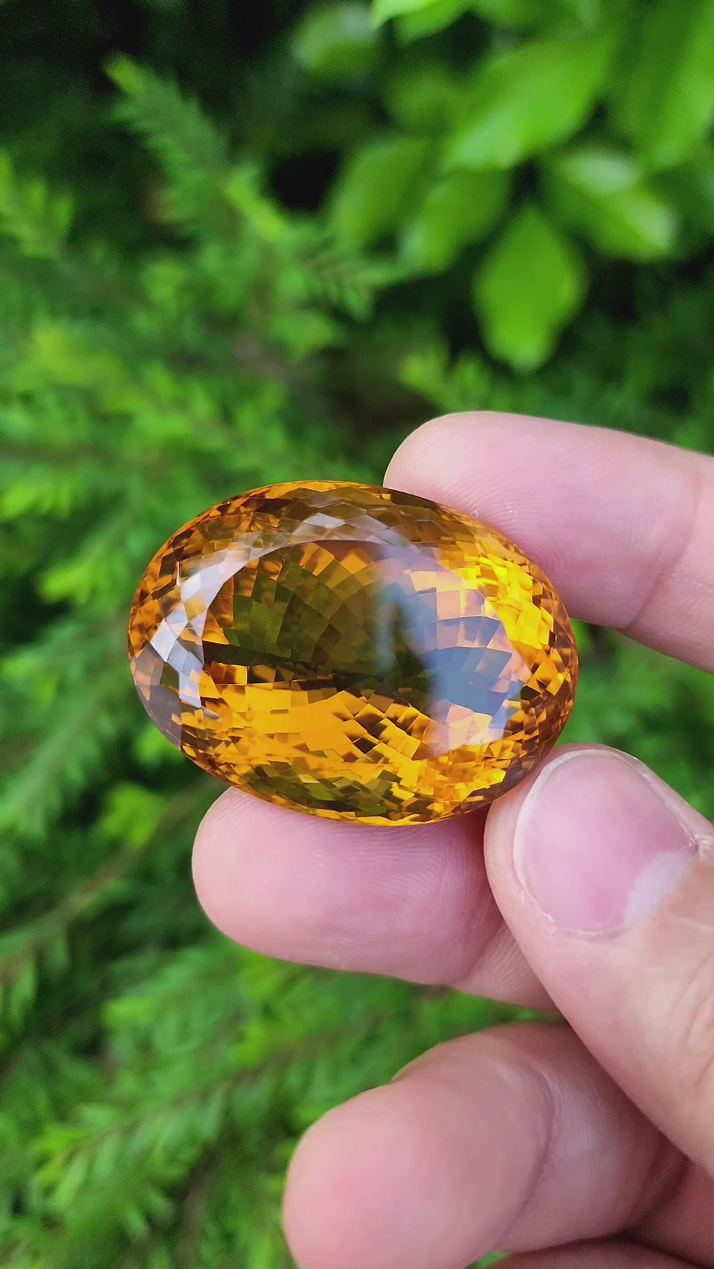 150 Carat Natural Madeira Citrine Faceted Gemstone– Large Loose Citrine Gemstone