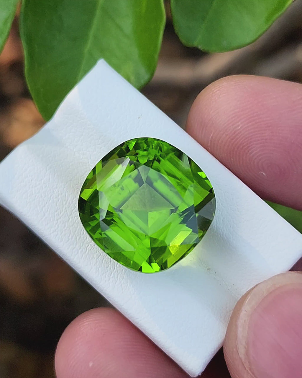 26Carat Natural Peridot Gemstone-Origin Pakistan