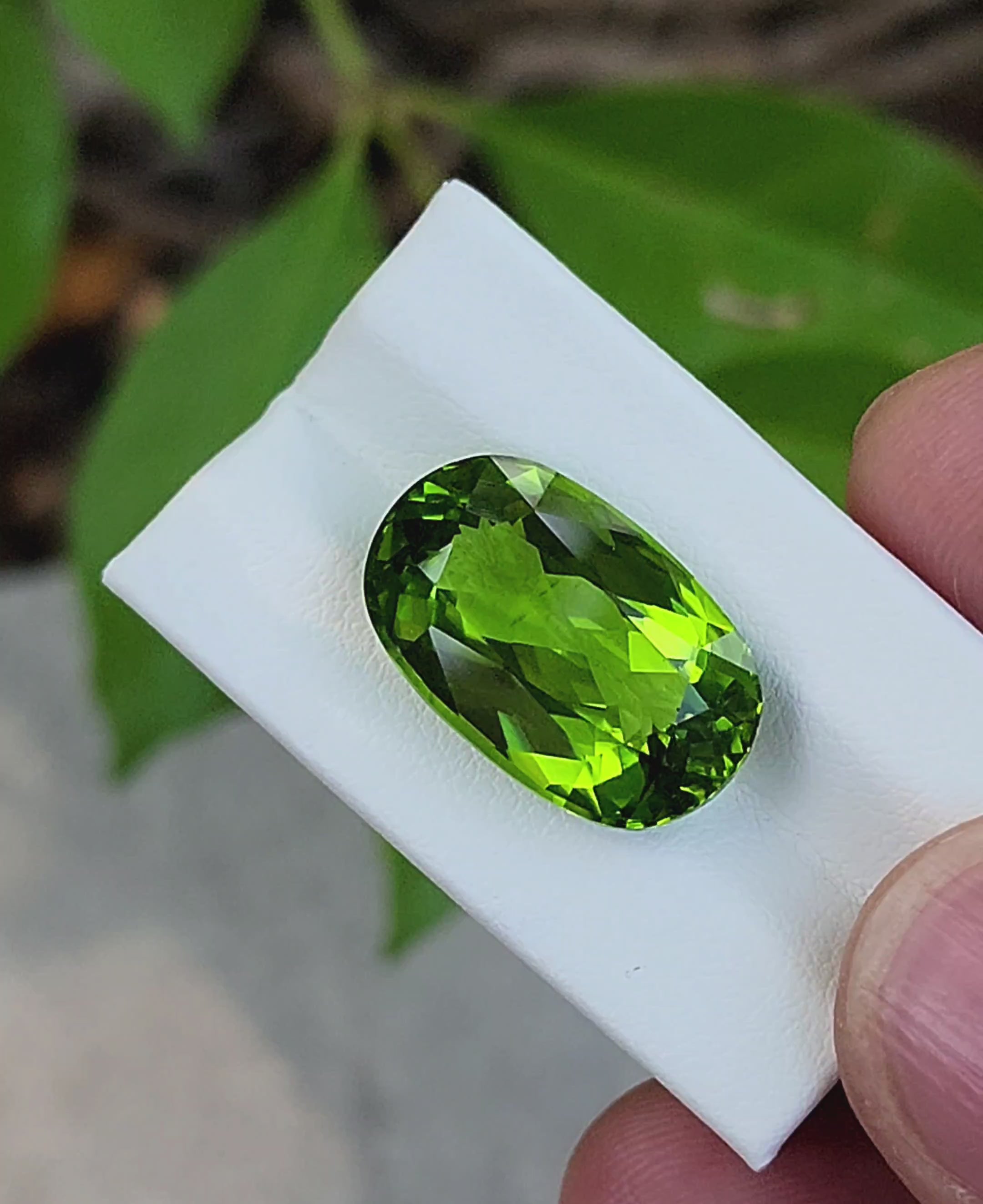 14.65 Carat Natural Peridot Gemstone – Pakistan