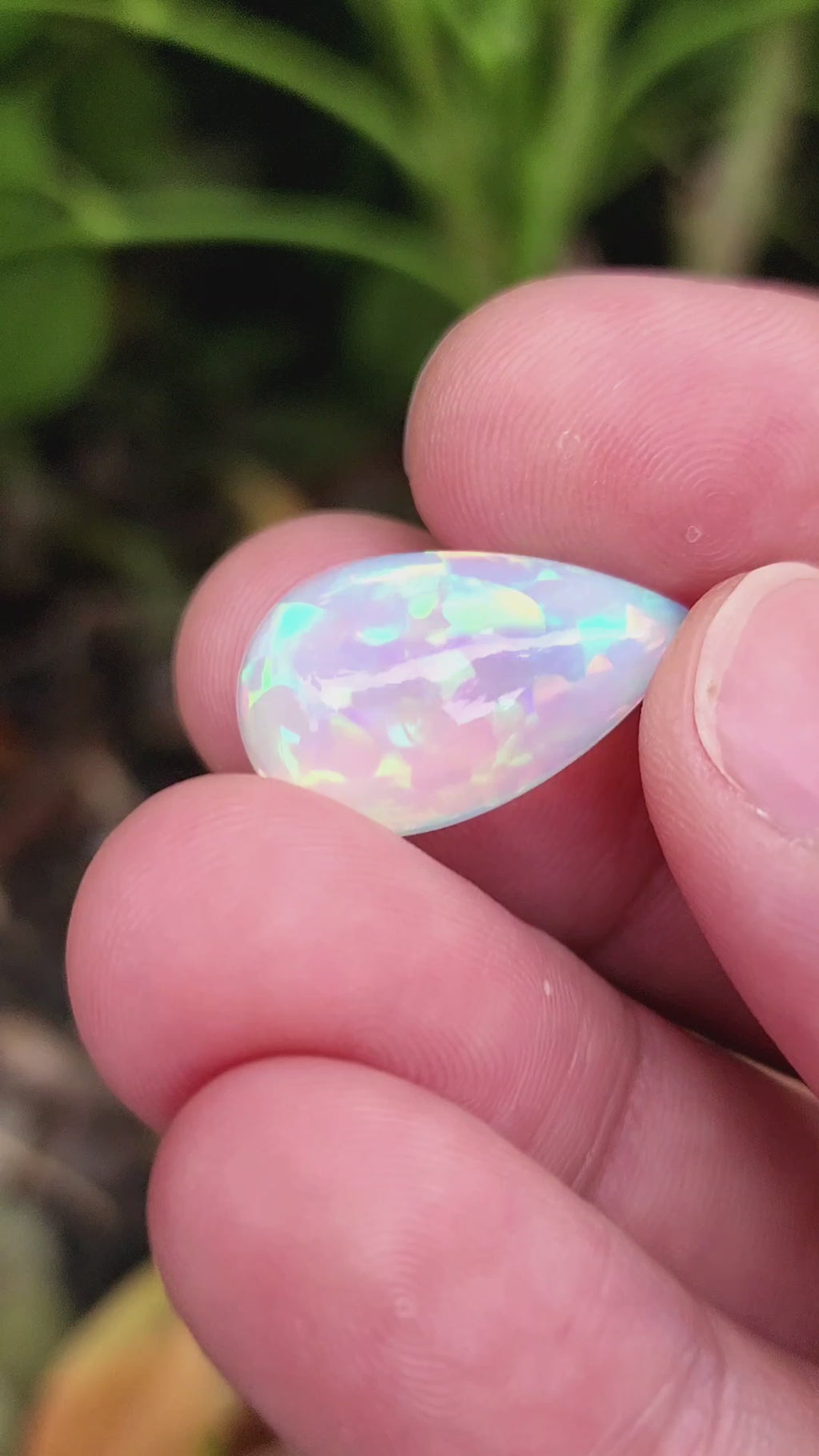 13.65 Carat Natural Ethiopian Multi-Fire Opal – Premium Gemstone