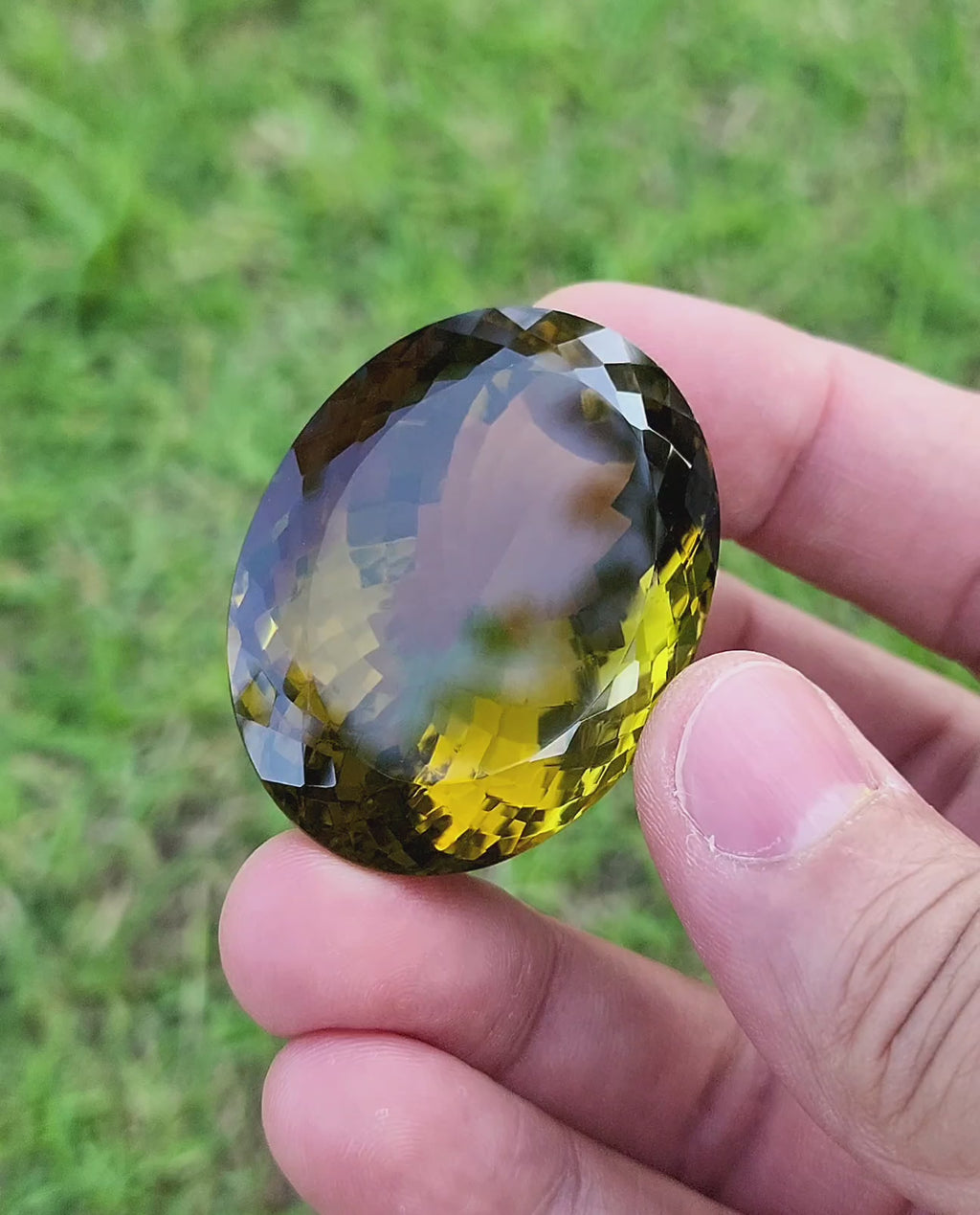214 Carat Natural Olive Quartz Gemstone – Untreated Green Collector Loose Stone – Jewelry Quality
